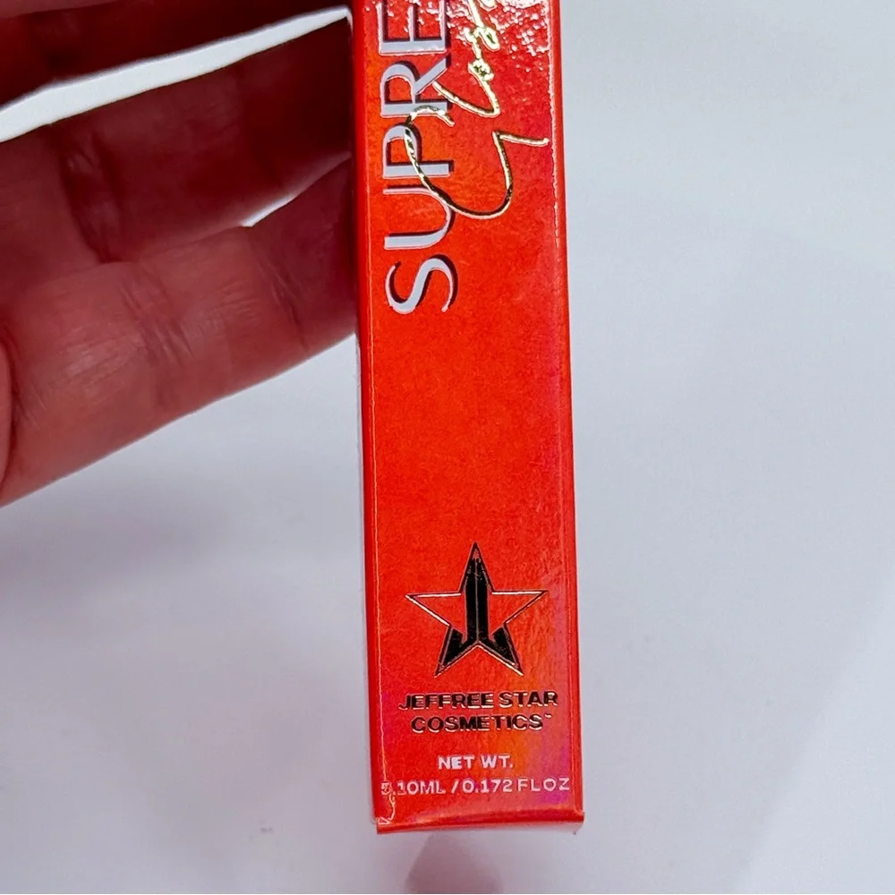 Jeffree Star NUDE GARDEN Supreme Gloss Warm Caramel Nude NIB Full Size